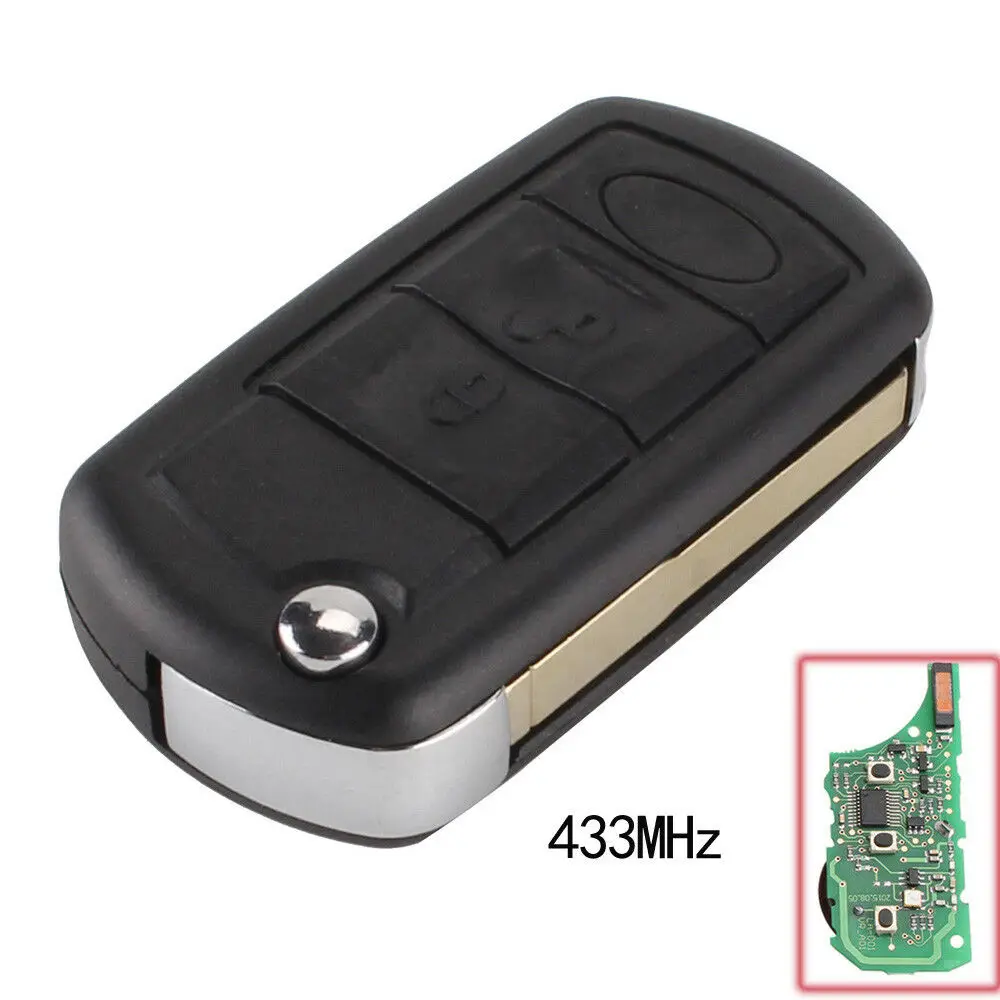 

Для Land Rover Discovery Key PCF7941 Chip Remote Rover 433Mhz Flip Brand New