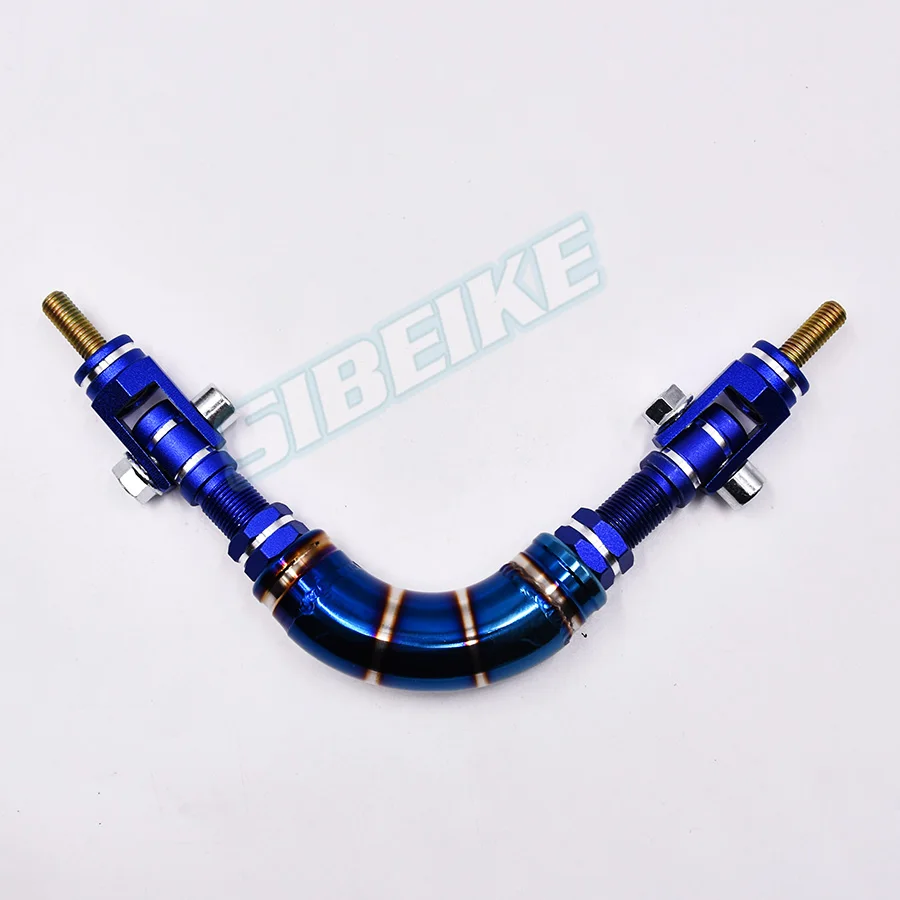 JDM Автомобильный интерьер гоночный титановый синий захват ручка на крышу