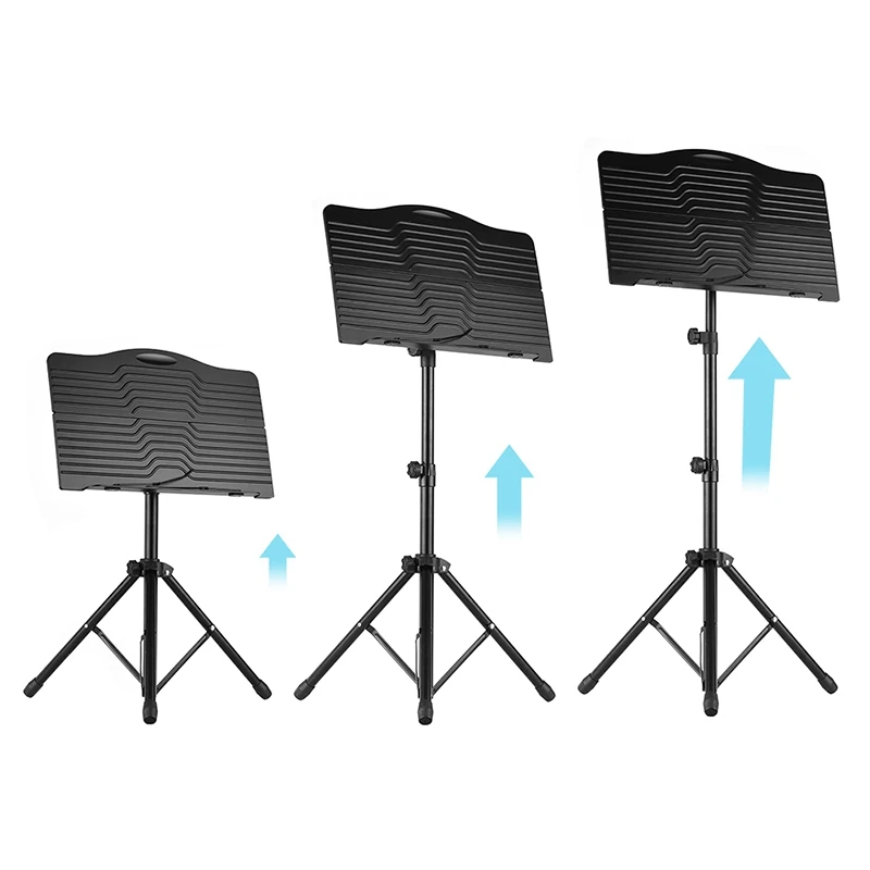 Складной портативный лист музыкальная Подставка Полка металлический штатив