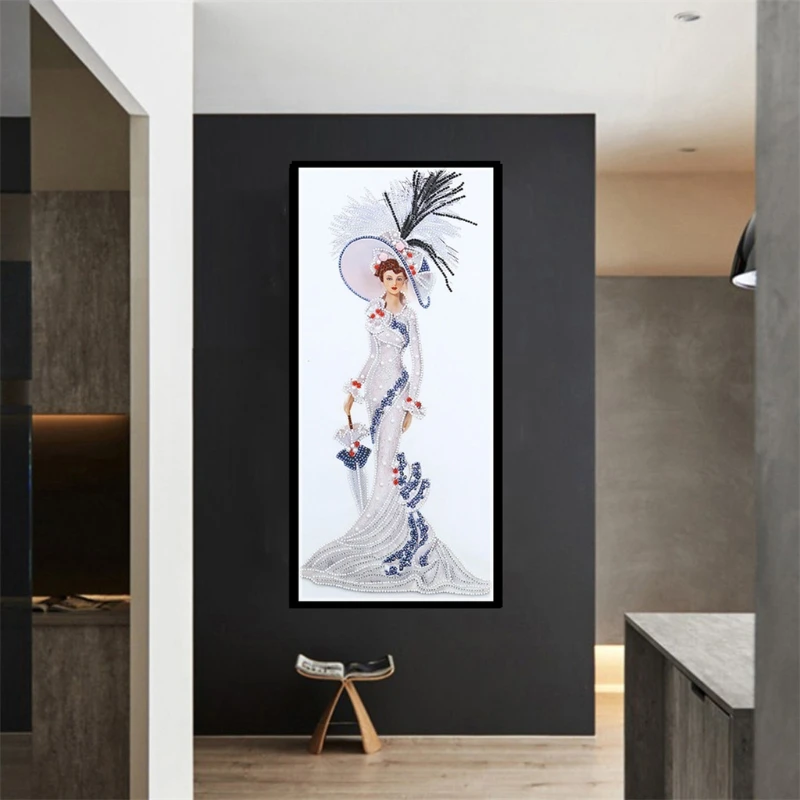 

DIY 5D Diamond Painting Kits for Adults Painting Diamond Pictures Arts Craft for Wall Decoration,Fish