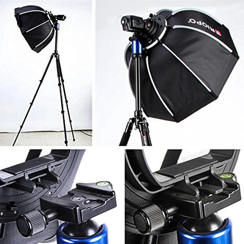 TRIOPO 65cm Umbrella Softbox Portable Outdoor Octagon For Godox Yongnuo Flash Speedlite Soft Box Photography Studio Accessories enlarge
