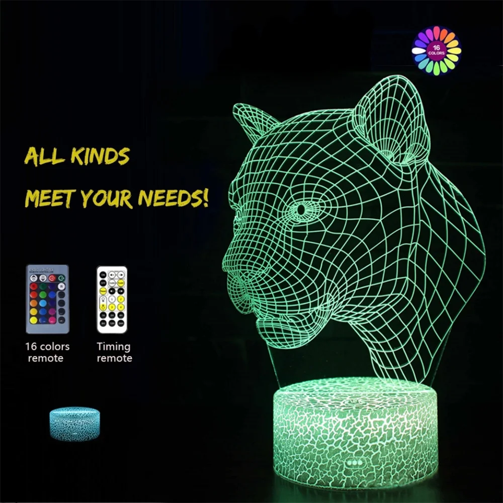 

Animal 2 Series 3D Night Light