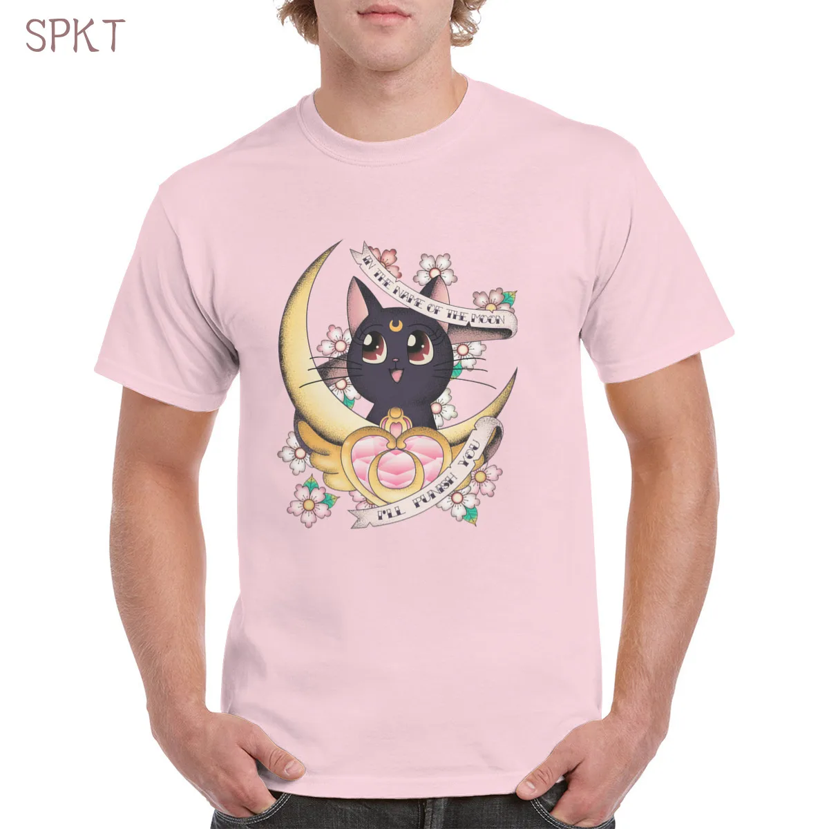 

Sailor Moon Japanese Anime Comics Kawaii Cartoon Printed Manga Graphic Casual t shirt Top Oversized Cotton Tee T-Shirt