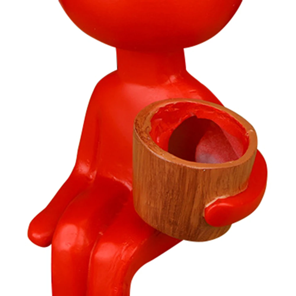 Цветочный горшок ваза украшение для дома и сада искусственный гуманоидный