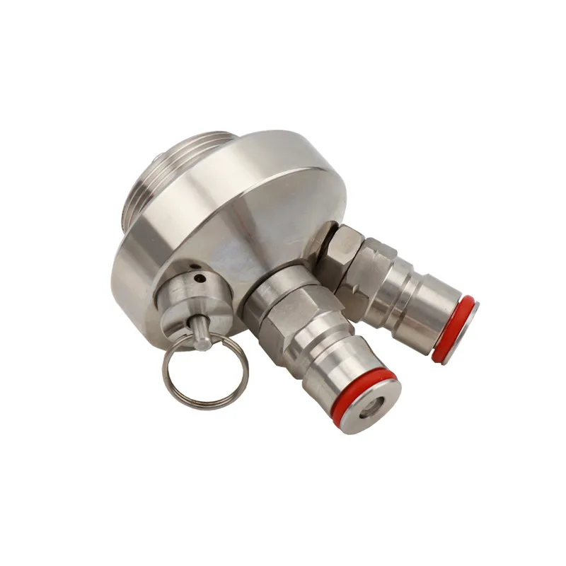 Круглая застежка для пива кран из нержавеющей стали домашнего пивоварения 2 л/3 6