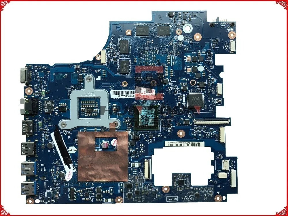Оптовая продажа QIWG7 LA-7983P для lenovo Ideapad G780 материнская плата ноутбуков FRU: 90000406 HM76