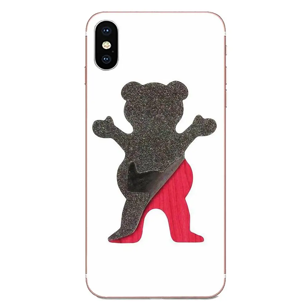 Grizzly Grip Алмазный логотип для Huawei Mate 9 10 20 P P8 P9 P10 P20 P30 P40 Lite Pro Smart 2017 прозрачный мягкий