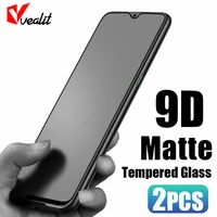 2pcs frosted tempered glass for samsung a72 a52 a32 a22 a70 a50 a40 a30 a20 a10 note 20 10 lite j6 a6 a7 2018 screen protector
