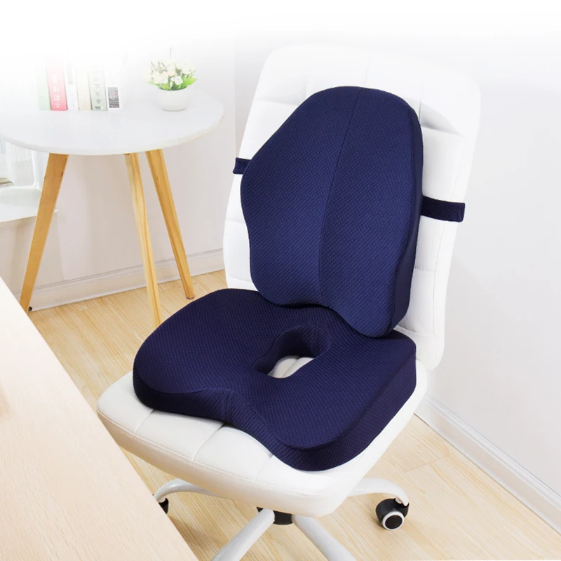 Офисная подушка Слитная поддержка поясницы для утолщенная Подушка стула набор
