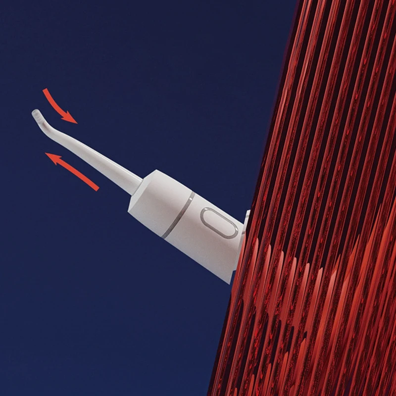 Портативный очиститель зубов домашняя флушер без резервуара для воды удаление