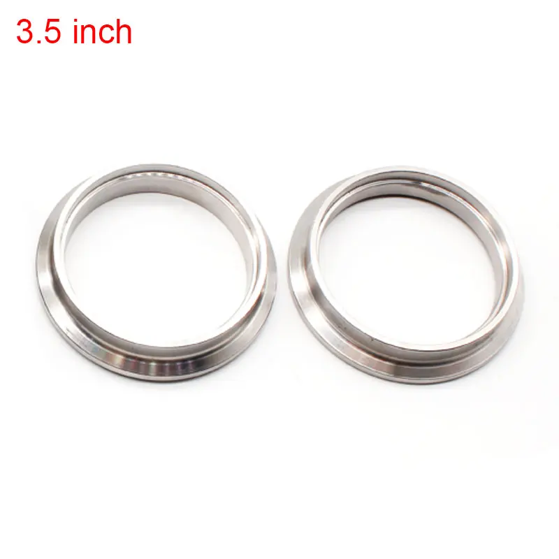 3.5 inch flanges Быстроразъемный v-образный зажим DEFT, автоматический v-ремешок, вытяжной мужской фланец 76 мм, Vband зажимы из нержавеющей стали " 2,5" " 3,5" " дюйма - Цвет: 3.5 inch flanges