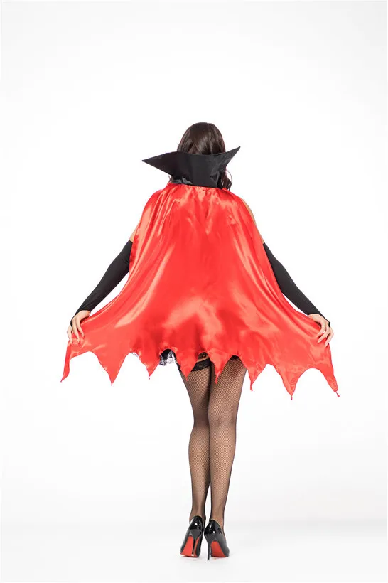 

Vampire Demon Queen New Product Costume Halloween Stage Bar Party Adult Female Costume Suitable for Any Body