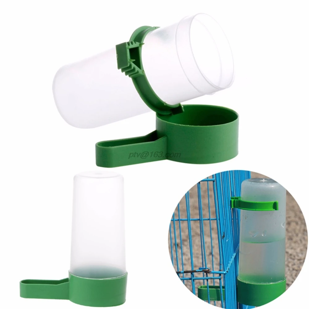 Поилка для птиц водный питатель водонагреватель Канарских плавников