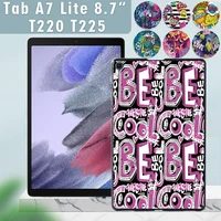 tablet case for samsung galaxy tab a7 lite 8 7 inch sm t220 sm t225 graffiti art pattern tab a7 lite 2021 durable back shell