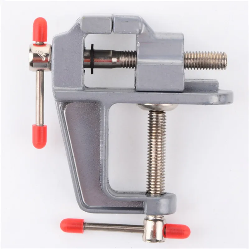 30 мм мини-настольные тиски зажимы плоскогубцы алюминиевые портативные маленькие