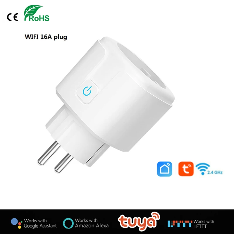 KMAX ЕС smart plug WiFi беспроводной удалить управление 16A розетка включение и выключение