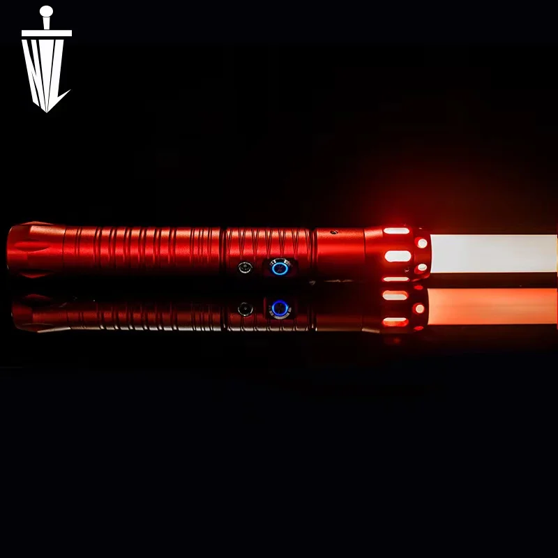

RGB Lightsaber Metal Hilt Dueling 11 Color LED Change Volume Force 7 SoundFons FOC Blaster Laser Sword Cross Dressing Challenge