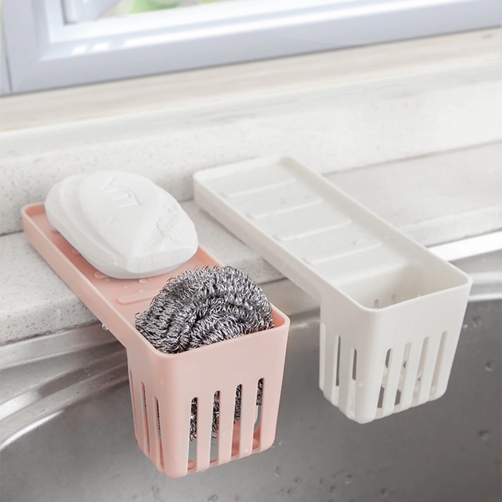 1 шт. Пластиковая Полка для хранения с пряжкой полка слива раковины кухонные