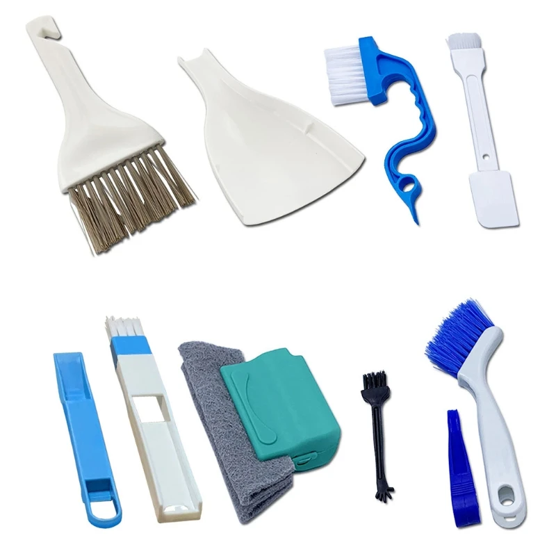 

Window Groove Cleaning Brush Set Hand-Held Door Window Sliding Track Crevice Cor H3CC