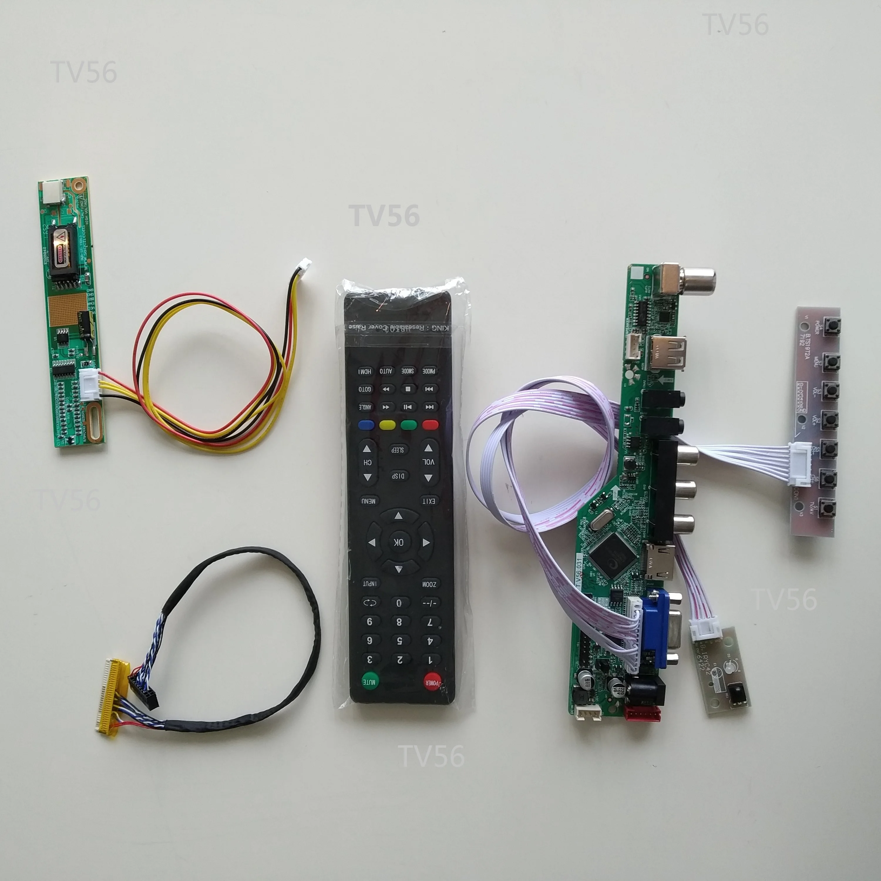 

LCD LED TV VGA USB AUDIO AV Controller board kit Card DIY For 15.4" B154EW08 V1 1280*800 Screen display Monitor