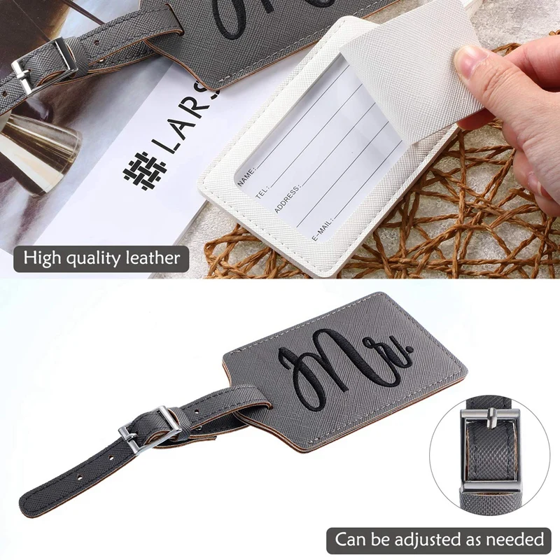 Mr и Mrs Чемодан бирка Свадебные Тэги медовый месяц путешествия этикетка Свадебная