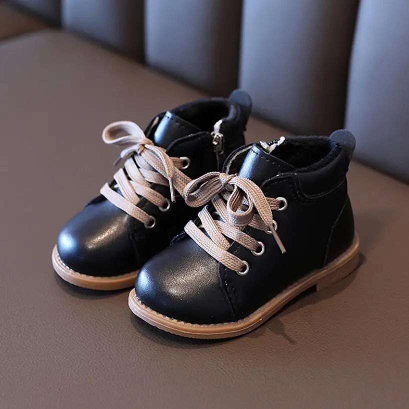 Новинка 2020 детская повседневная обувь детские ботинки Martin для мальчиков и