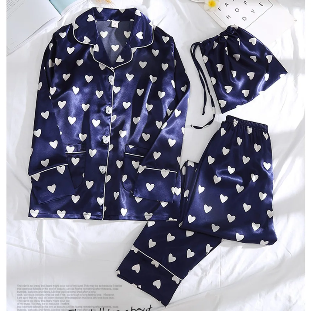 7 шт. шелковое женское белье майка с принтом шорты штаны пижама повязкой на глаза