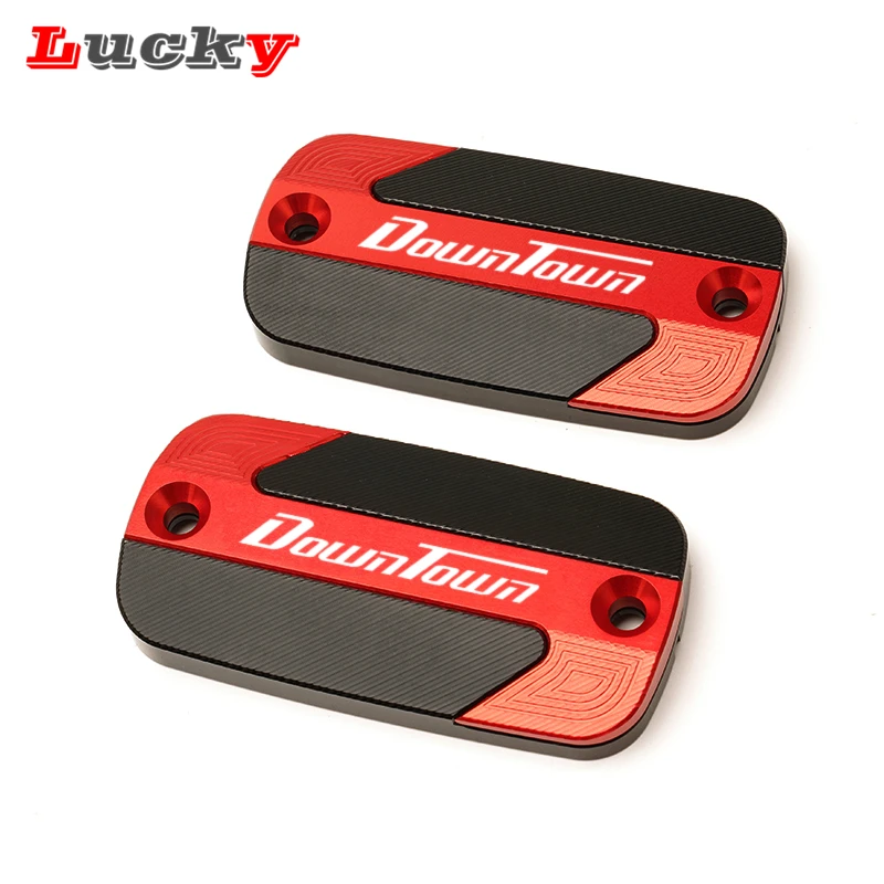 

Motorcycle CNC Front Brake Fluid Reservoir Tank Caps Cover For KYMCO DOWNTOWN 125i 200i 300i 350i DT 125 200 300 350 Accessories