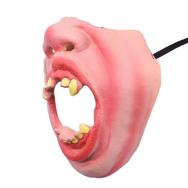 Косплэй половина уход за кожей лица маска для взрослых вечерние латексная клоун