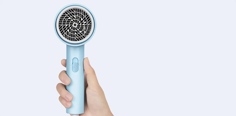 Новейший Xiaomi отрицательный ионный мягкий сухой фен для волос Молодежная версия быстрая и сухая маленькая портативная 1800 Вт Профессиональная фен для волос