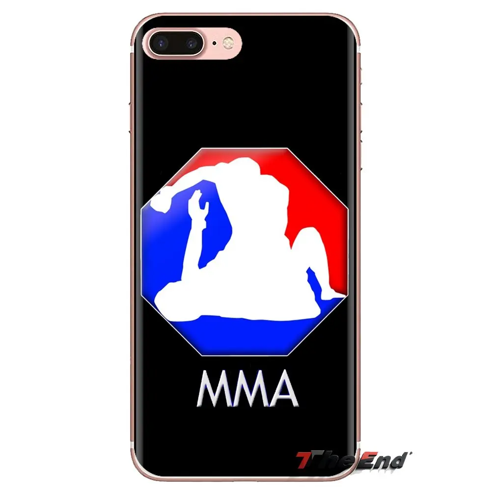 The MMA logo mixed martial For Huawei Honor 7X V10 6C V9 6A Play 9 Mate 10 Pro Y7 Y5 P8 P10 Lite Plus GR5 2017 Soft Shell Covers |