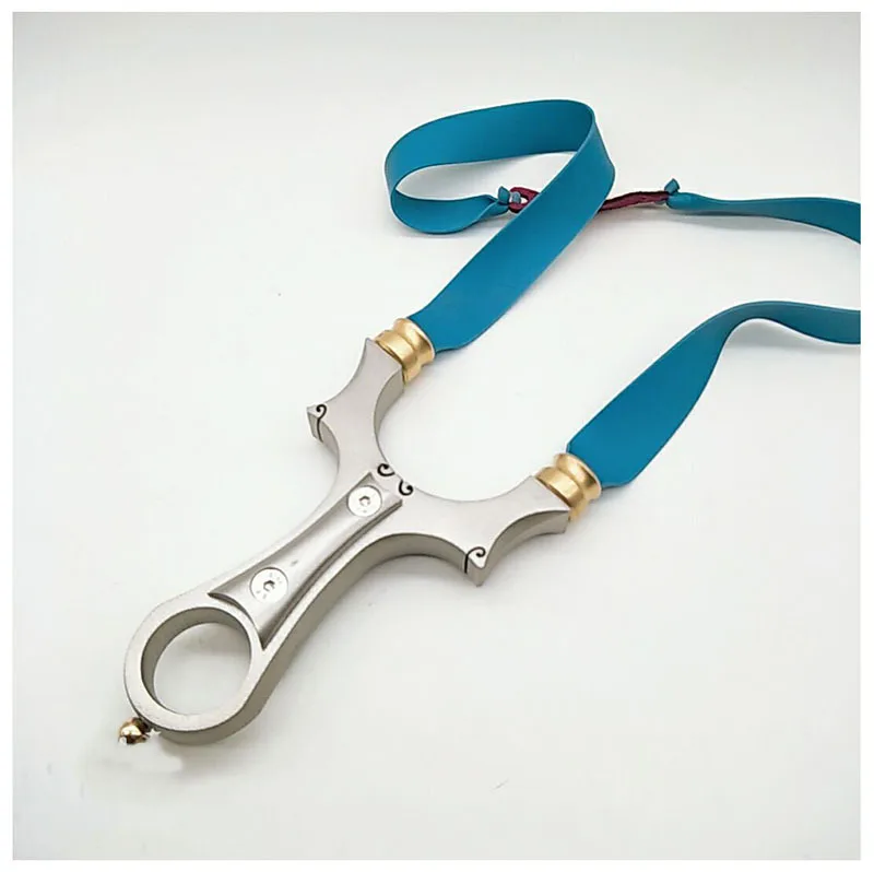 Рогатка из нержавеющей стали 98 K Охотничья отправка Резиновая лента переносная