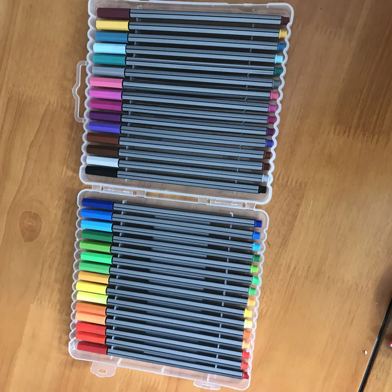 0 4 мм 30 шт. цветные маркеры ручки для рисования эскиз подводка ручка ассорти