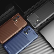 For Realme GT 5G Case Armor Coque Silicone Fiber Rubber Protective Hard Case For Realme GT 5G Case Cover For OPPO Realme GT 5G