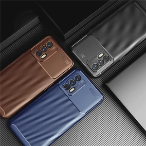 for realme gt 5g case armor coque silicone fiber rubber protective hard case for realme gt 5g case cover for oppo realme gt 5g free global shipping