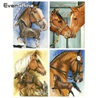 Алмазная вышивка, картина с лошади, животные, алмазная вышивка