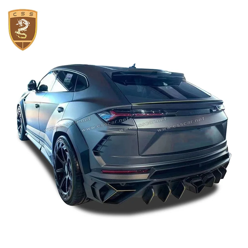 Комплект для тела URUS Dry из углеродного волокна передняя губа задний бампер