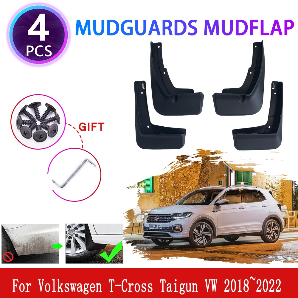 

Для Volkswagen VW T Cross Tiguan T Cross 2018 ~ 2022 2019 2020 2021 Брызговики Брызговики Крыло Брызговики Крышка Аксессуары для автомобильных колес