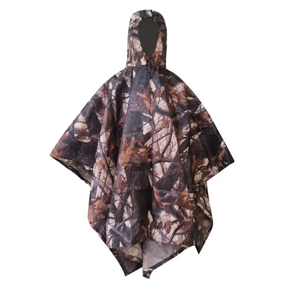 

Multifunctional Portable Waterproof Poncho Raincoat Adult Outdoor Camping Carpet Sun Shade Cycling Raincoats Jacktes