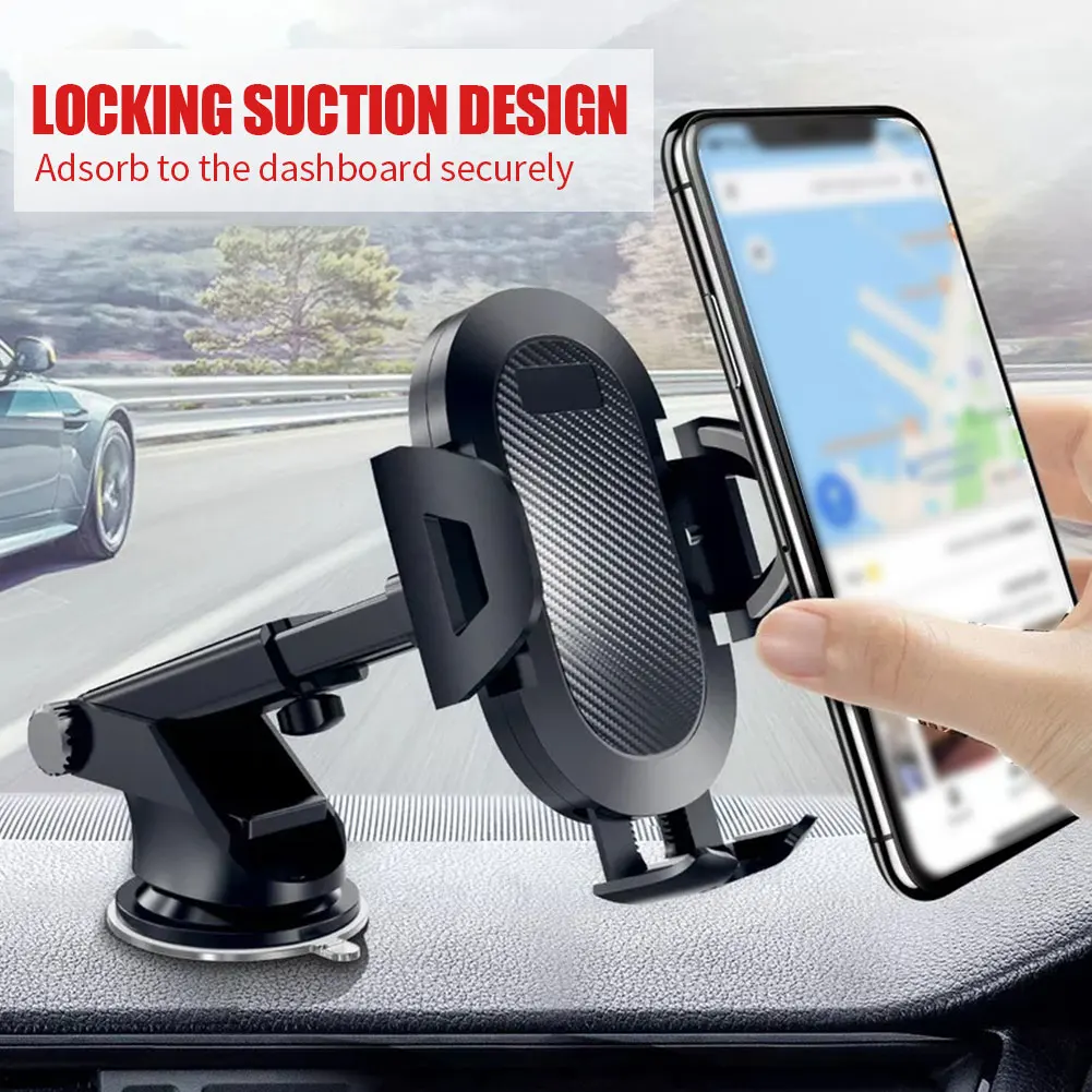 

Windshield Gravity Sucker Car Phone Holder For IPhone 12 11 XR Holder For Phone In Car Support Smartphone Voiture Stand.