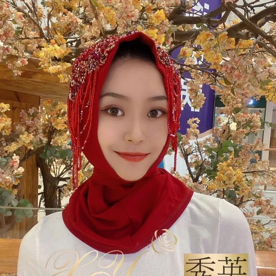 Повседневная одежда высокого качества хиджаб Бисероплетение модные шали|scarf