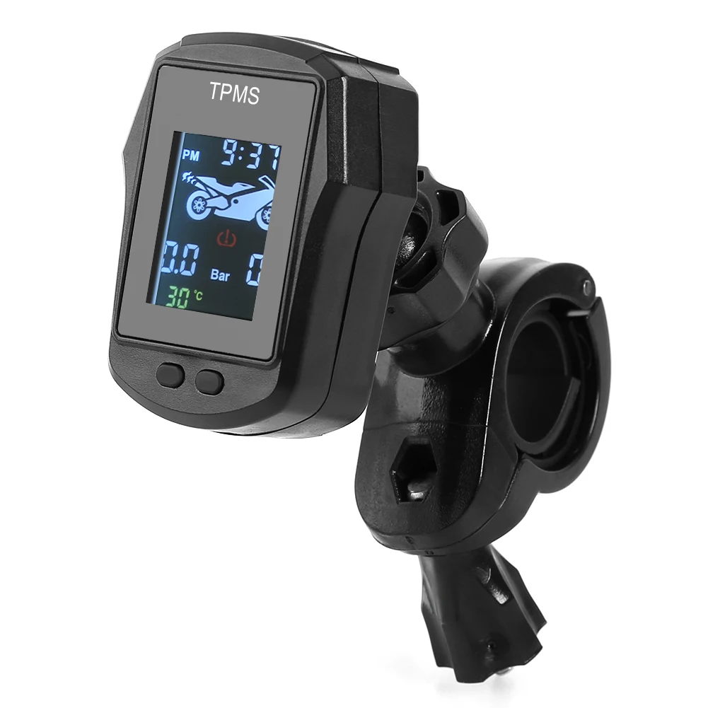 

Waterproof Motorcycle TPMS Motorbike Electric Bike Tire Tyre Pressure Monitoring System with External Sensors for BMW YAMAHA