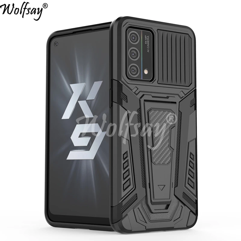 

Car Magnetic Cover For Oppo K9 Case Bumper Phone Holder Hard Armor Full Cover For Oppo K9 Case For Oppo K9 OppoK9 K 9 6.43 inch