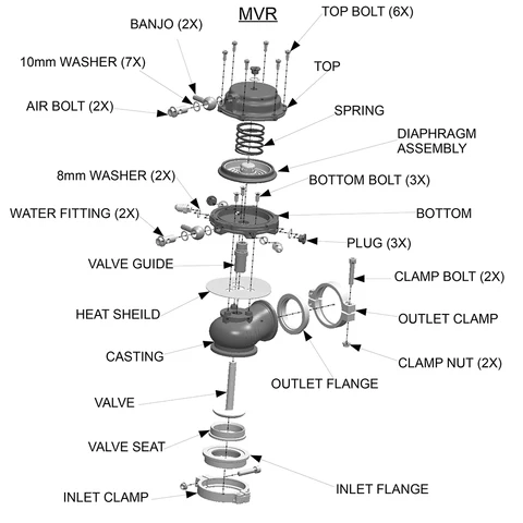 Tial 44 мм Wastegate Top Steel V-образный внешний вестгейт для турбоколлектора Supercharge