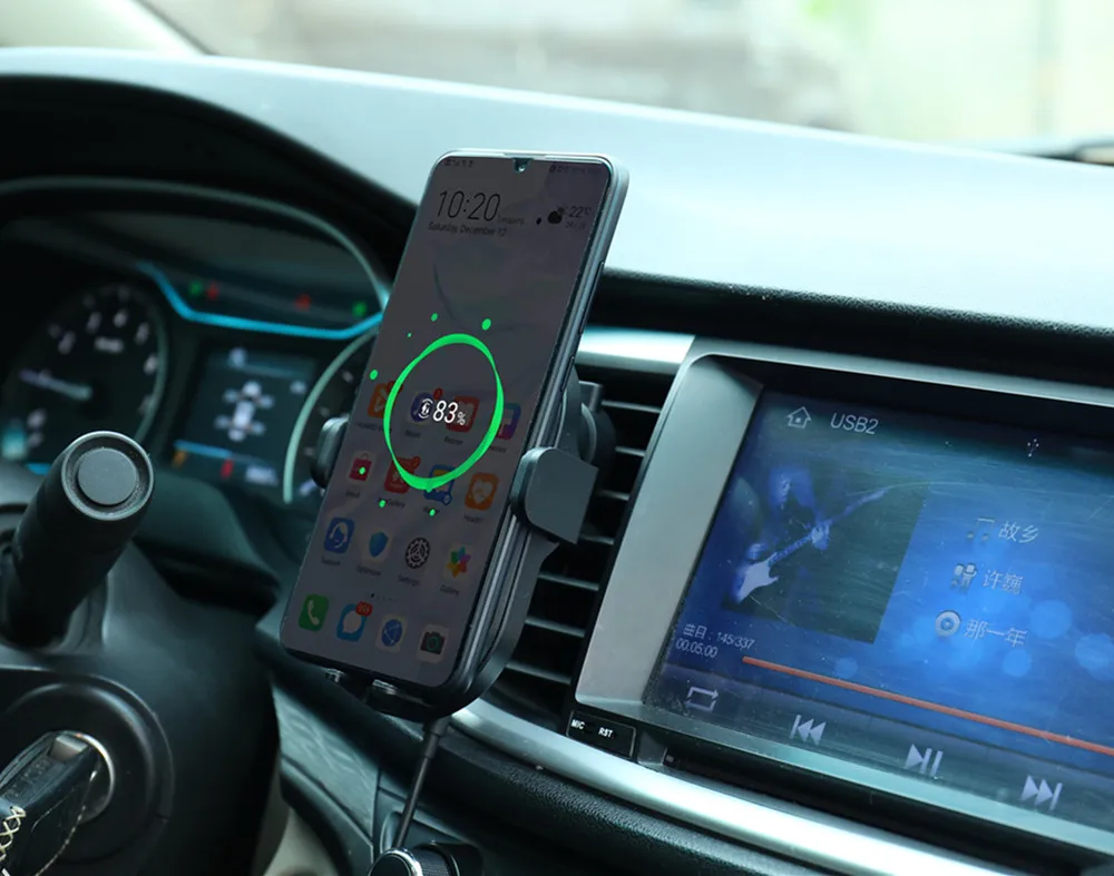 Беспроводное Автомобильное зарядное устройство Huawei SuperCharge для быстрой зарядки с