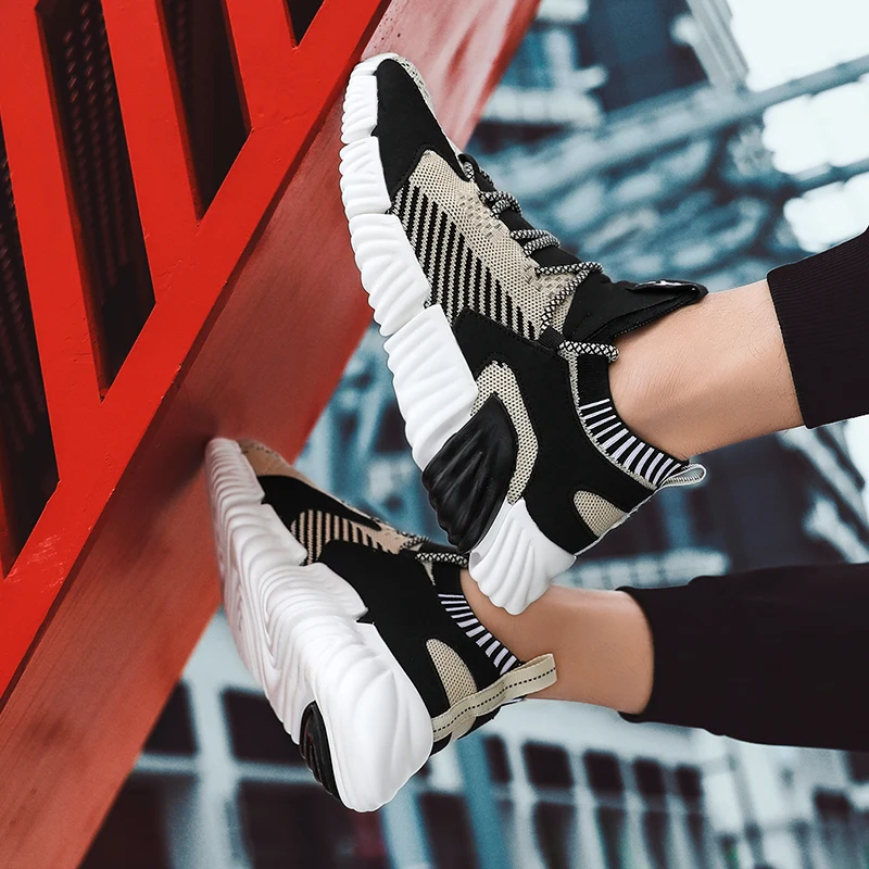 

Plus Size 39-47 Men Casual Shoes Fashion Brand Sneakers Men Lace-up Walking Sneakers Lightweight Trainer Male Footwear Zapatos