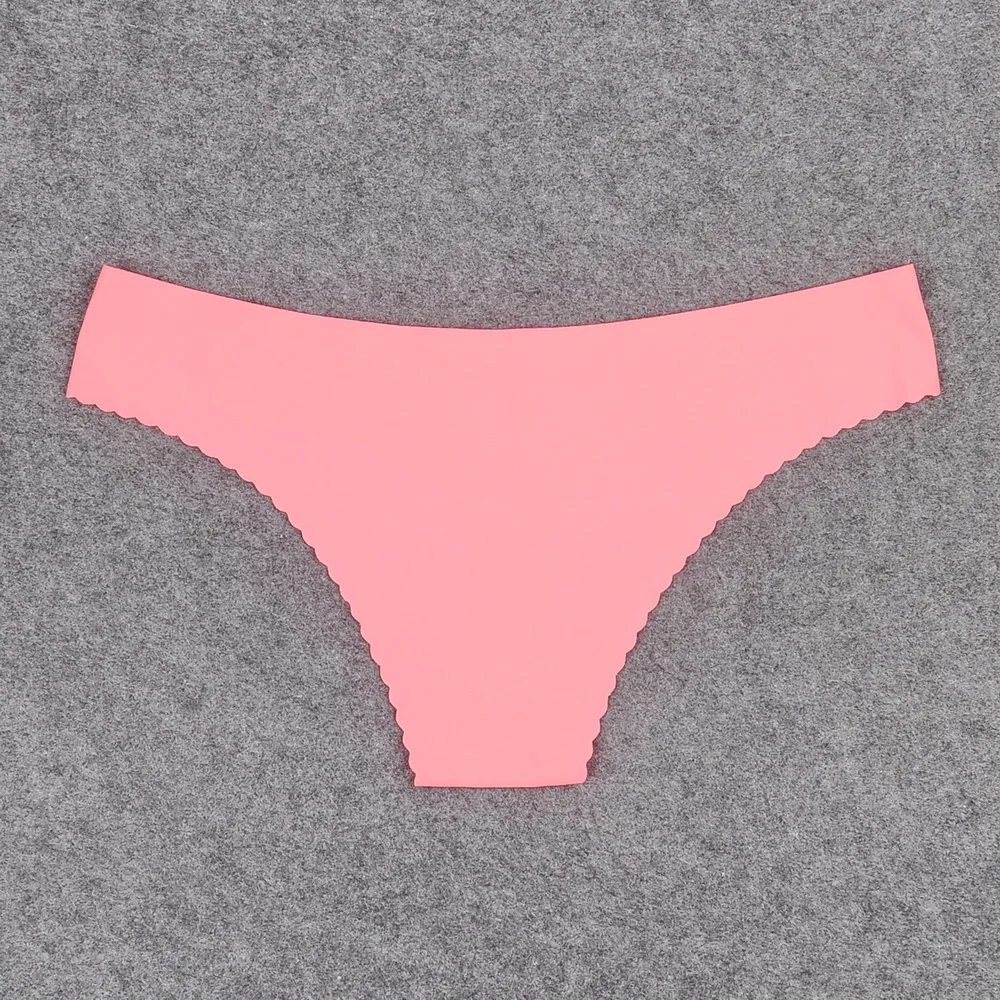 Новинка бесшовное нижнее белье женские сексуальные ледяные шелковые трусики