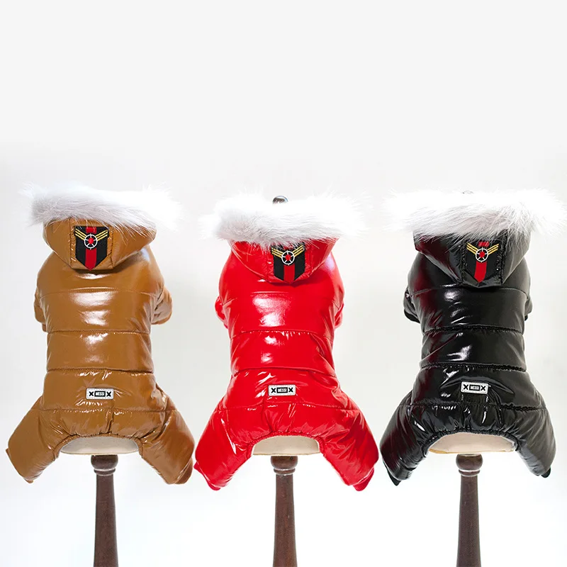 Одежда для собак коллекция 2019 года новое зимнее плотное теплое хлопковое пальто