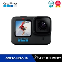 gopro hero 10 black underwater action camera 4k 5 3k60 video helmet sports cam 23mp photos 1080p live streaming go pro hero10