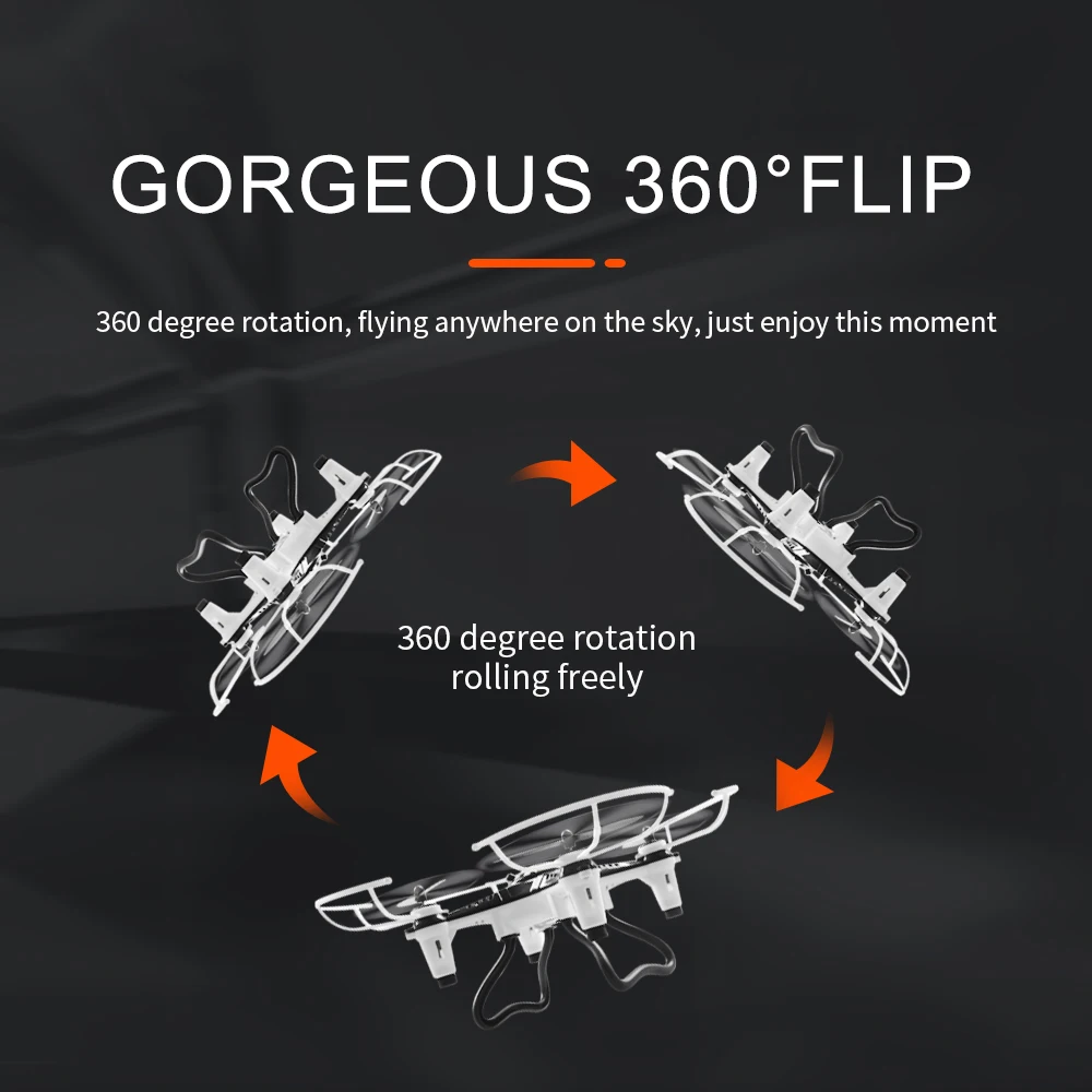 Мини дрона с дистанционным управлением светодиодный 2 4G 4CH р/у игрушечный